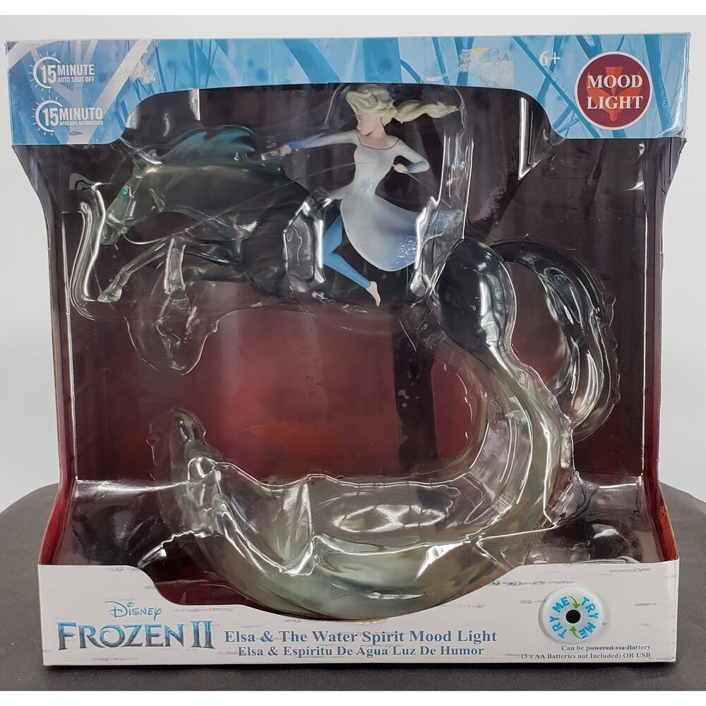 Disney Limited Release Frozen II Elsa &‎ The Water Spirit Mood Light New in Box